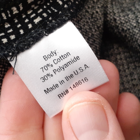 Buchanan Kang black and white Tweed Blazer jacket size 6 - Picture 8 of 8